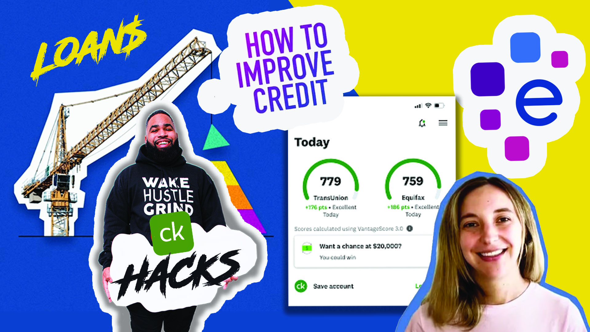Wake Hustle Grind Credit Score Improvement tools