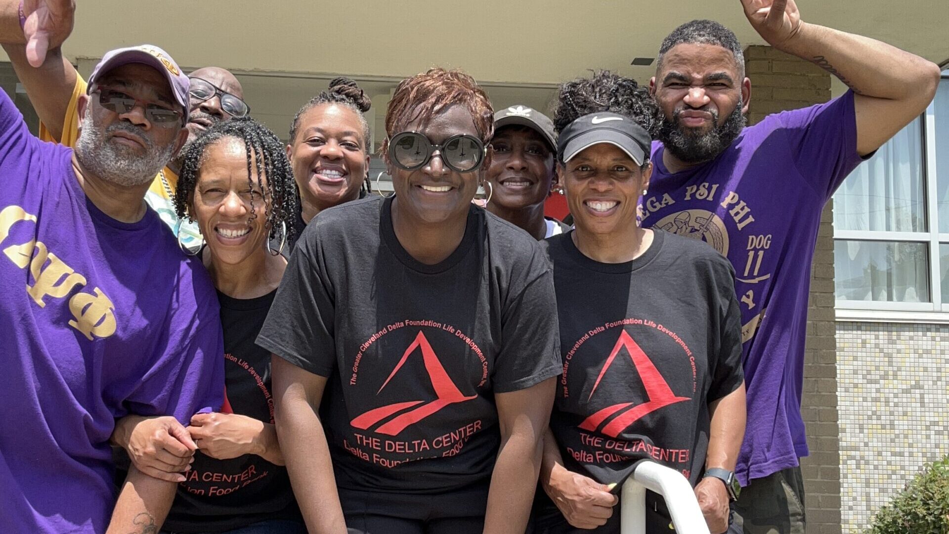 Deltas of Cleveland and Omega Psi Phi of Cleveland Ohio zeta omega chapter